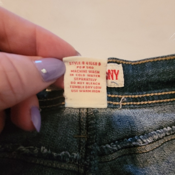 IQ & Company Blue Skinny Jeans with Tapered Leg and Stretch Size 8 - Picture 8 of 8